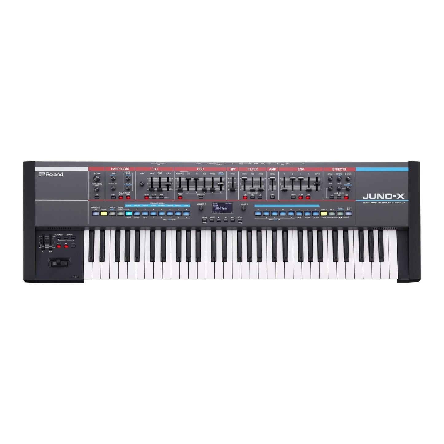Juno-X Programmable Polyphonic Synthesizer