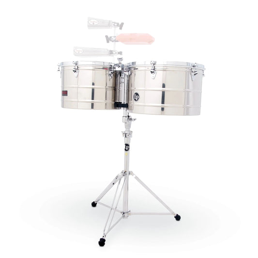 Prestige 15" and 16" Thunder Timbales - Stainless Steel