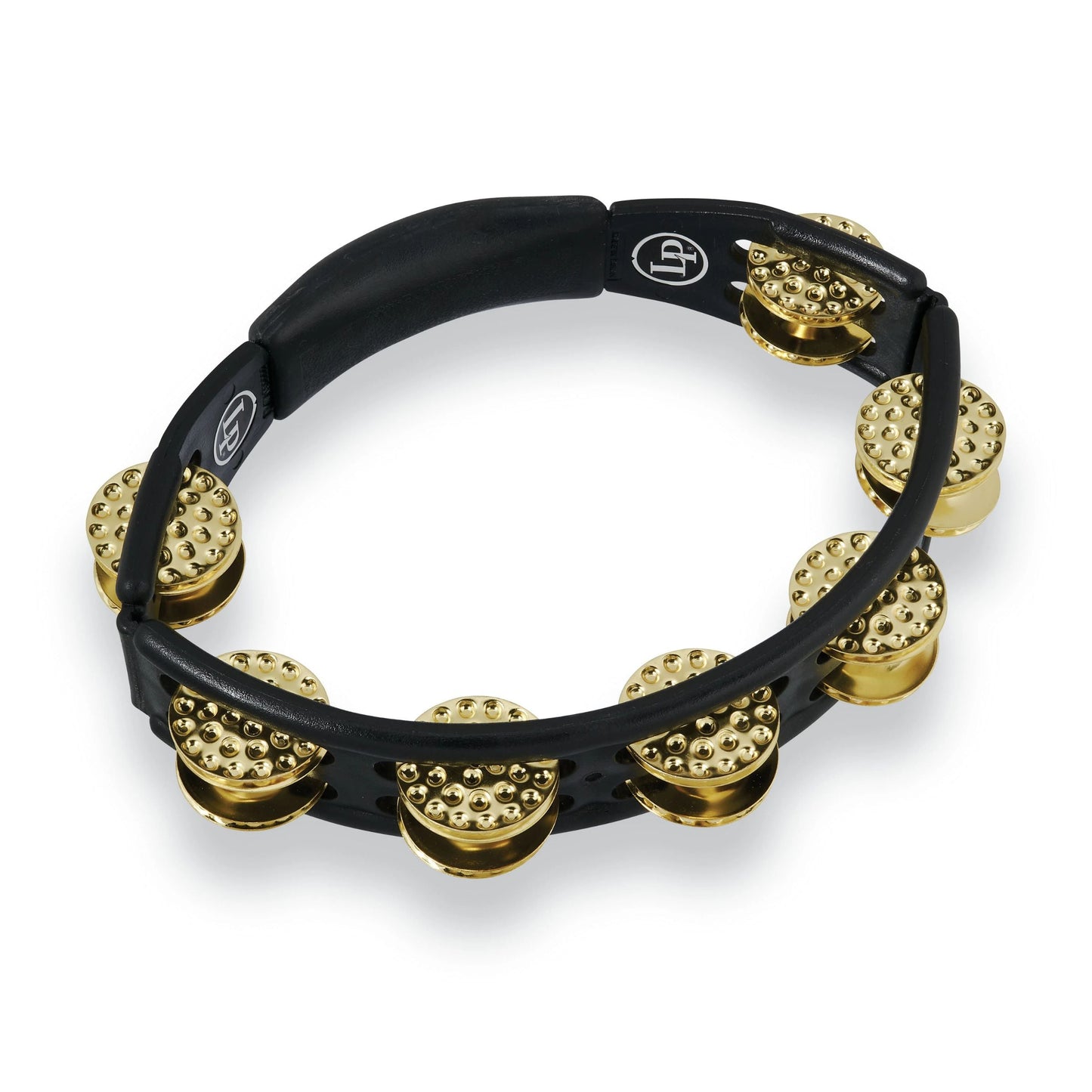 Cyclops Handheld Dimpled Tambourine - Brass