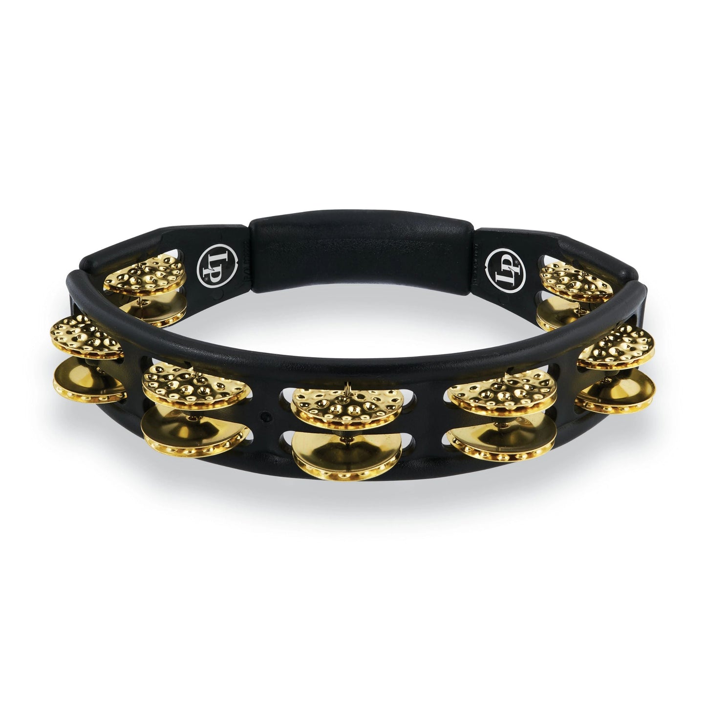 Cyclops Handheld Dimpled Tambourine - Brass