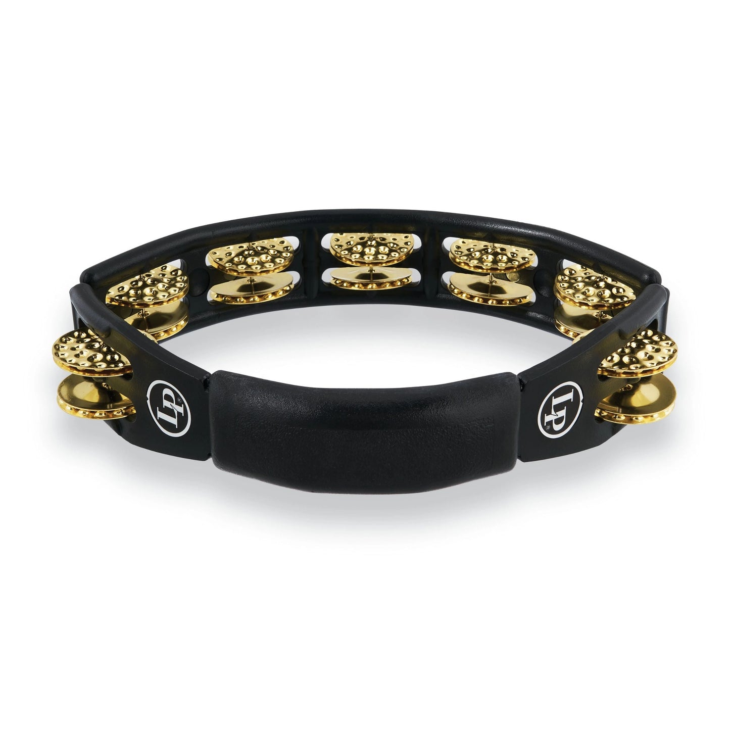 Cyclops Handheld Dimpled Tambourine - Brass