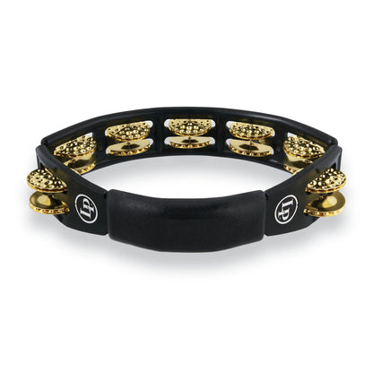 Cyclops Handheld Dimpled Tambourine - Brass