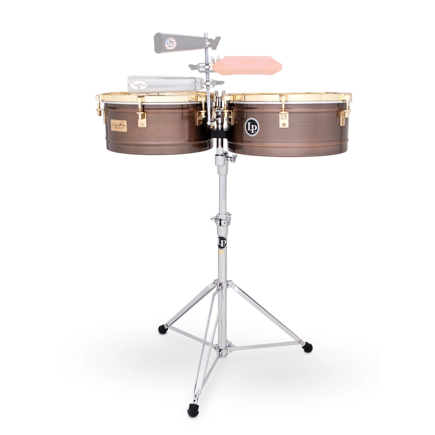 Karl Perazzo 14" and 15" Timbales - Bronze