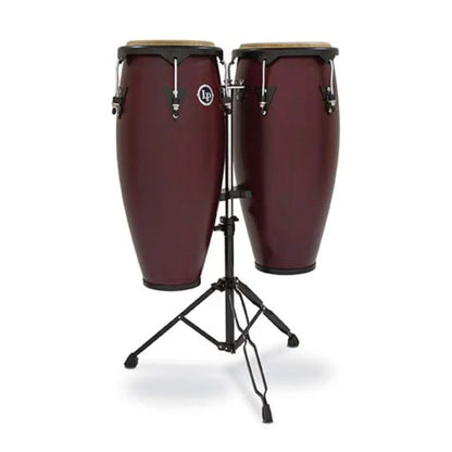 City 10" and 11" Conga Set - Dark Wood
