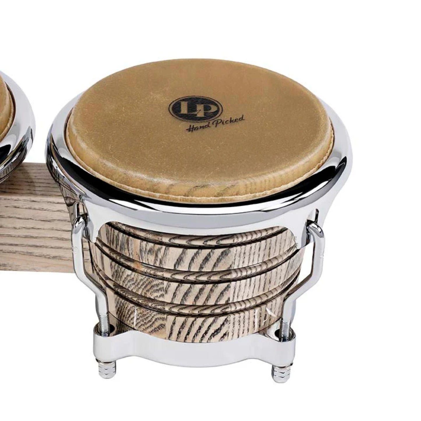 Giovanni 7-1/4" and 8-5/8" Bongos - Chrome