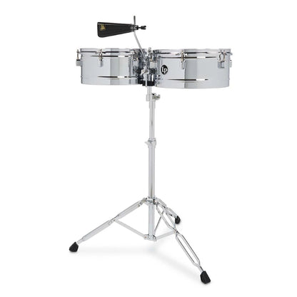 Aspire 13" and 14" Timbales w/ Bell - Chrome