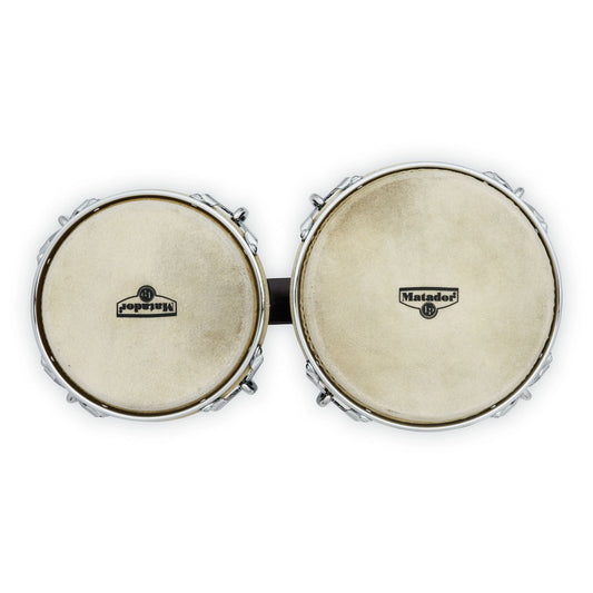 Matador 7-1/4" and 8-5/8" Oak Bongos - Dark Wood