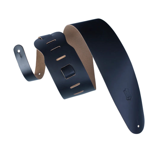 Lead Leather Series Bass Strap - Black