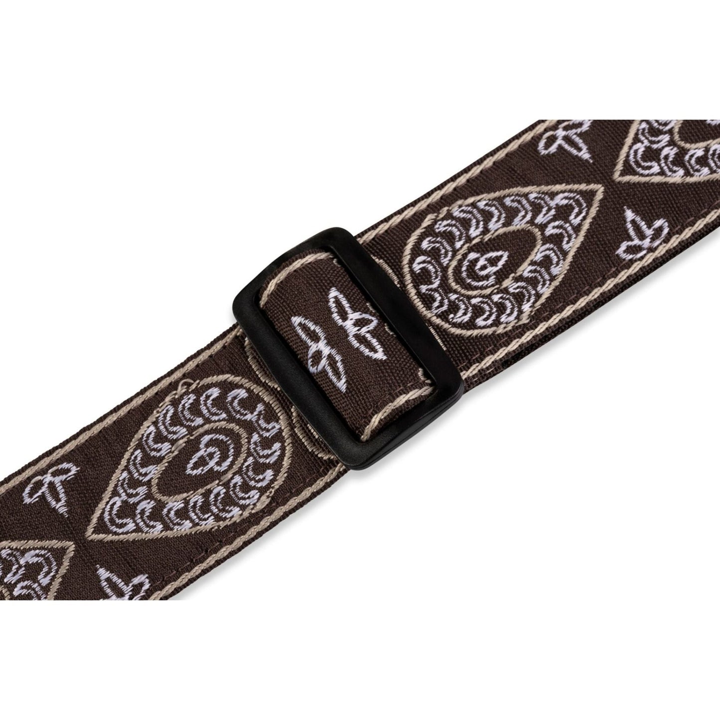 Sixties Hootenanny Series Guitar Strap - Brown