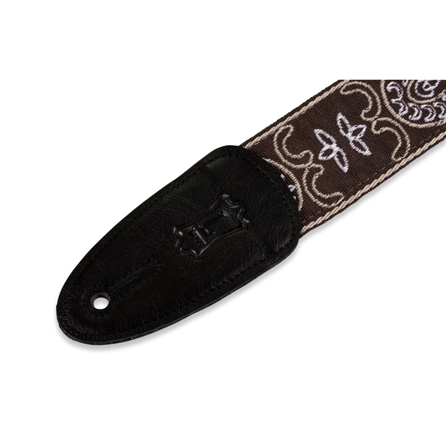 Sixties Hootenanny Series Guitar Strap - Brown