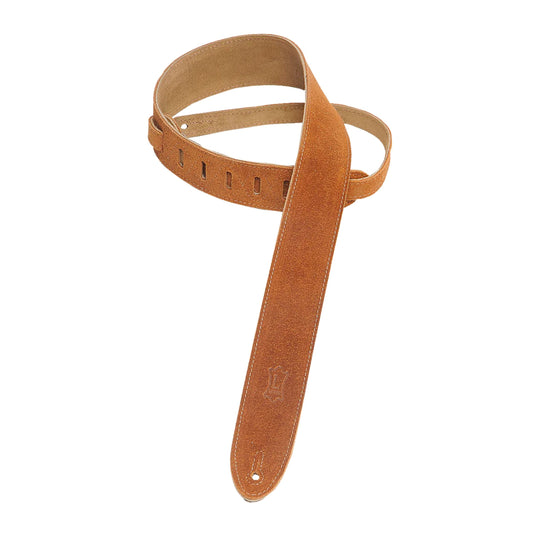 Suede Guitar Strap - Honey