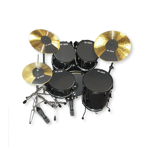 Vic Firth Drum & Cymbal Mute Prepack 10,12,14�(2),20“, Hihat And Cymbals (2)