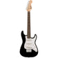 Squier Mini Black Strat Bundle With Amp