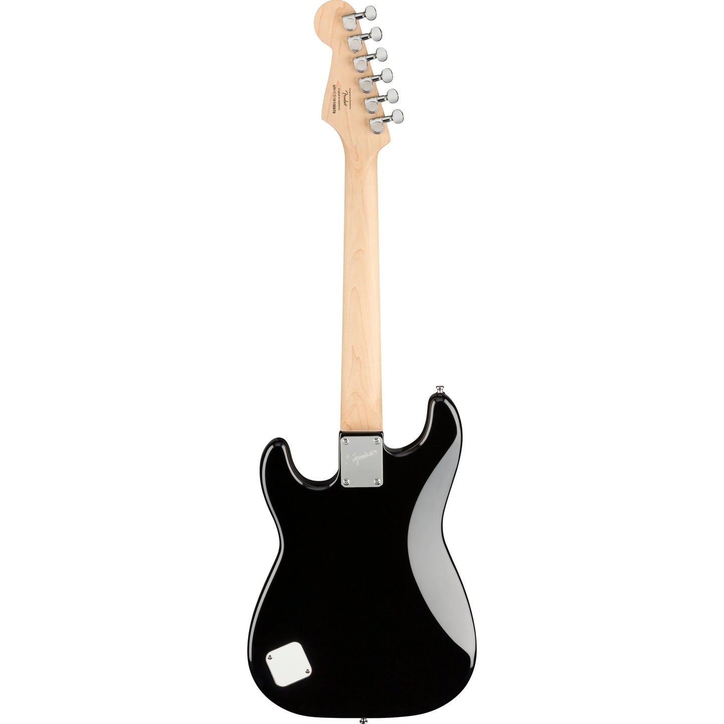 Squier Mini Black Strat Bundle With Amp