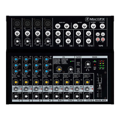 Mix12FX 12-Channel Compact Mixer with Effects