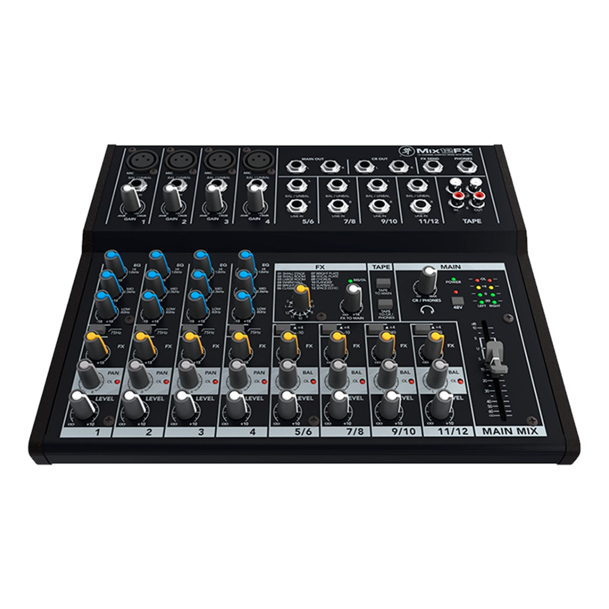 Mix12FX 12-Channel Compact Mixer with Effects