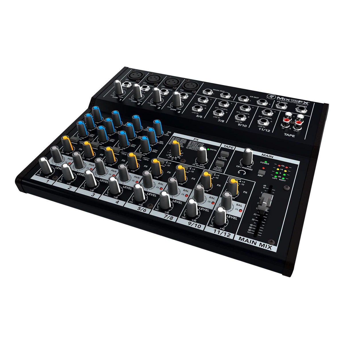 Mix12FX 12-Channel Compact Mixer with Effects
