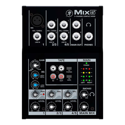 Mix5 5-Channel Compact Mixer