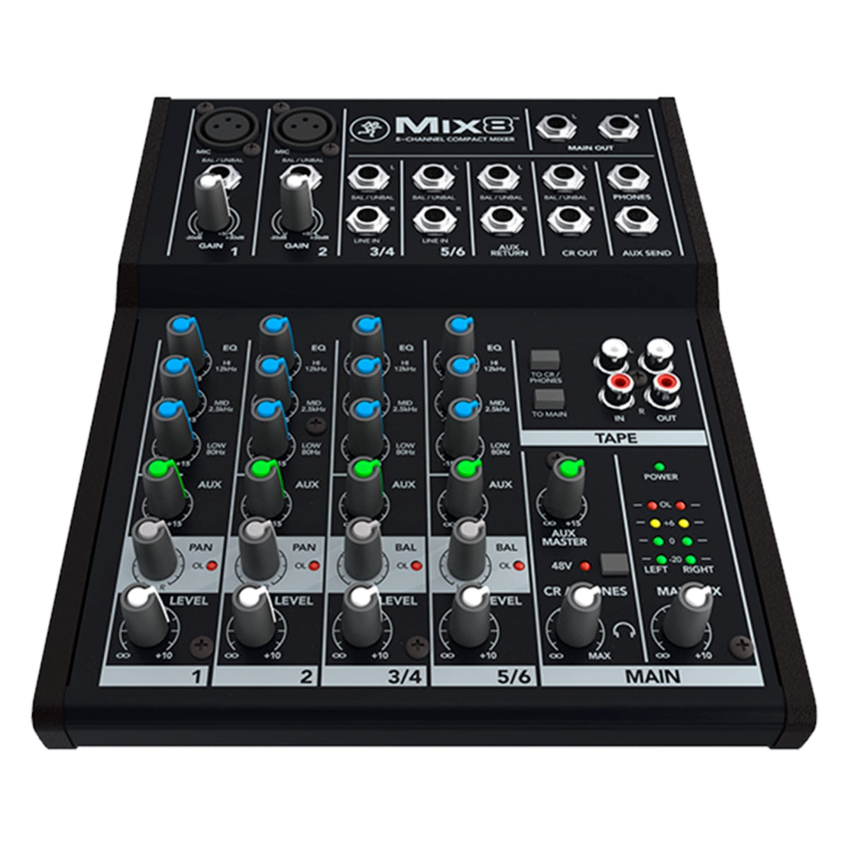 Mix8 8-Channel Compact Mixer