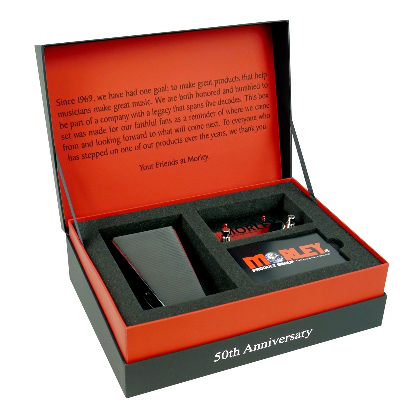 Morley 50th Anniversary Chrome Pedal Bundle