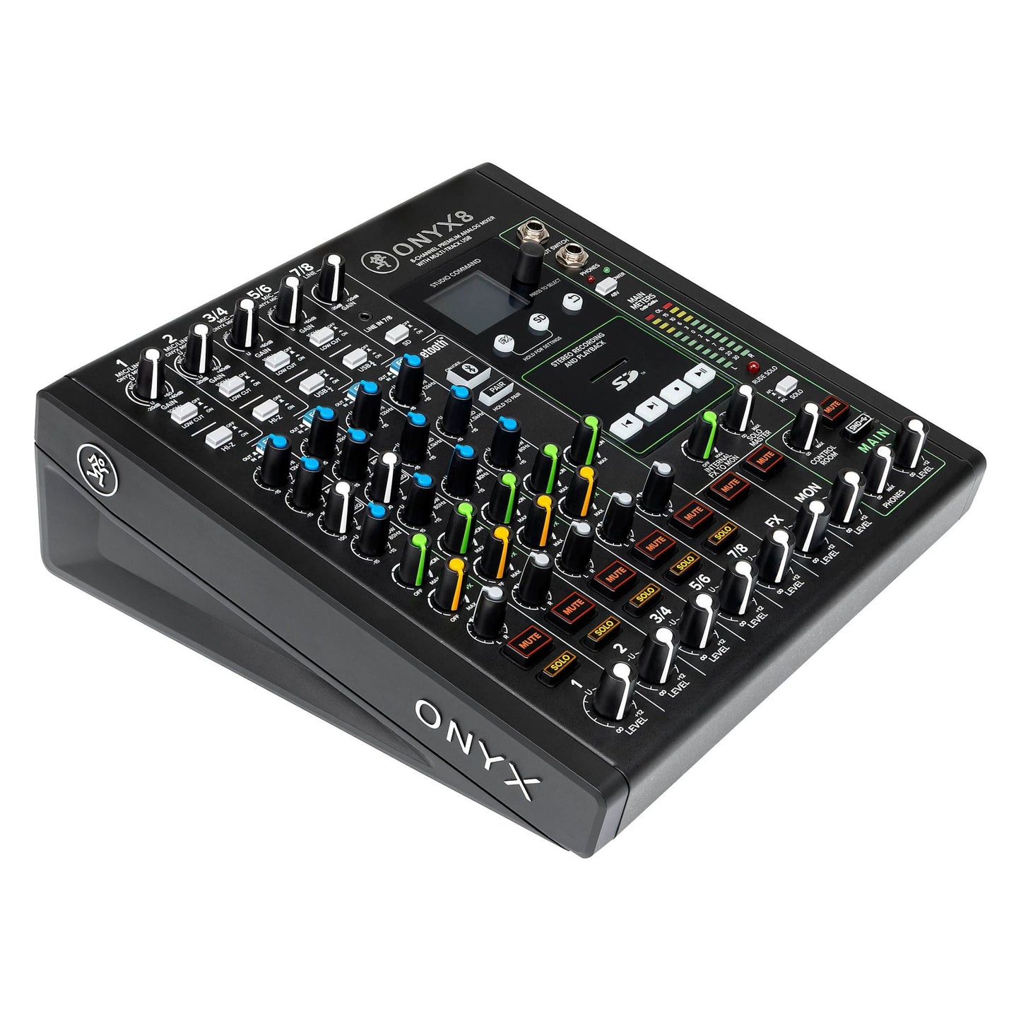 Onyx8 8-Channel Premium Analog USB Mixer