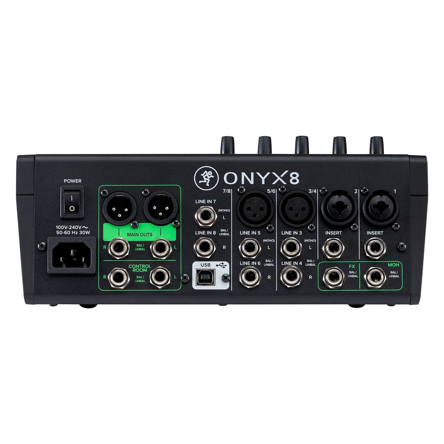 Onyx8 8-Channel Premium Analog USB Mixer