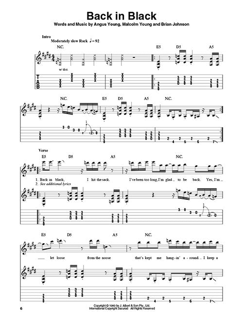 AD/DC - Easy Guitar Play-Along Vol. 13 - Book/Online Audio