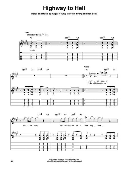 AD/DC - Easy Guitar Play-Along Vol. 13 - Book/Online Audio
