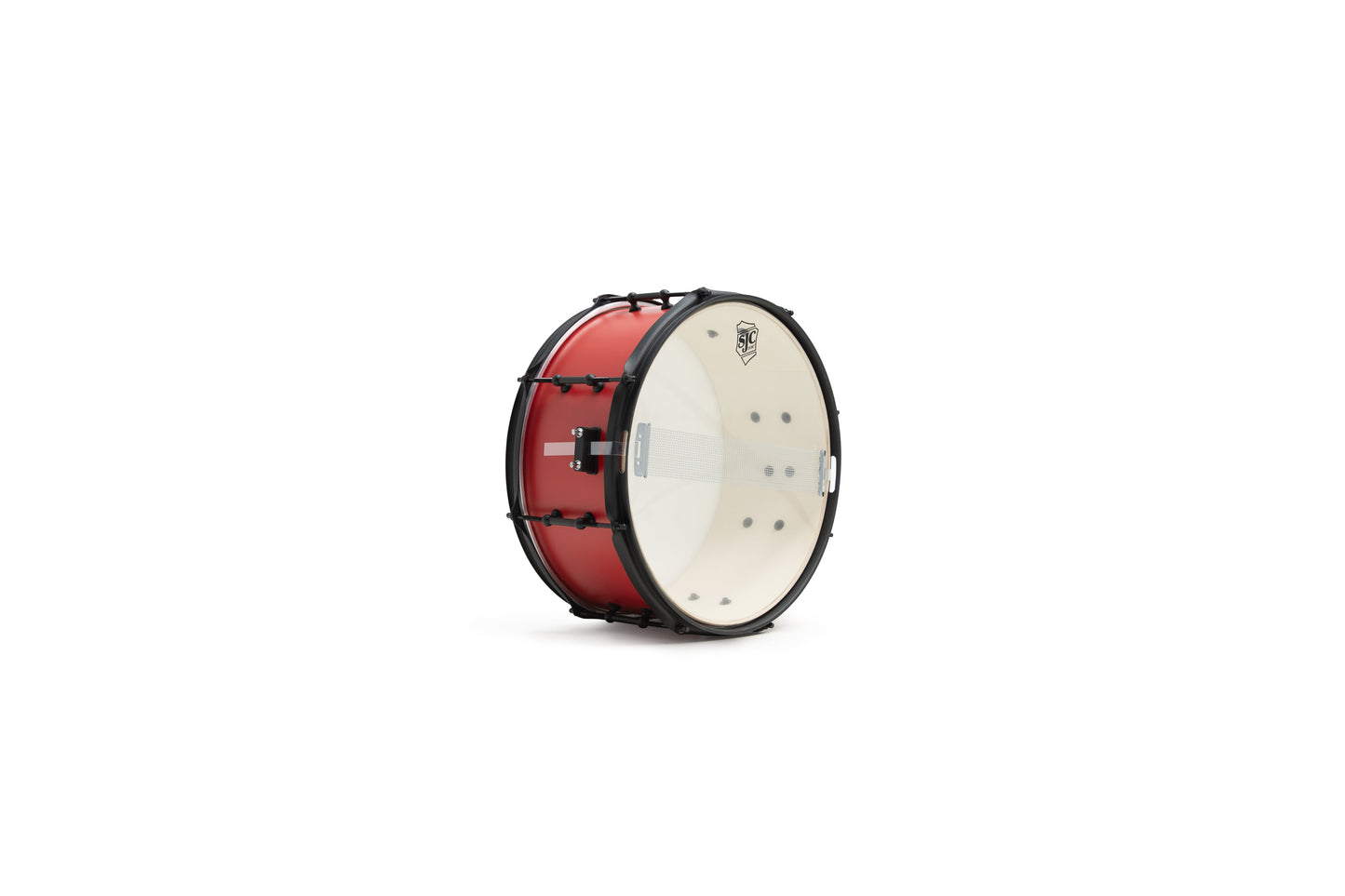 SJC Endeavor Complete 5pc Kit (10/12/16/22/14sn) Gibraltar Hardware, Paiste Cymbal Pack - Rocker Red