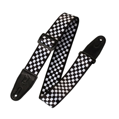 Polyester Guitar Strap - Checkerboard