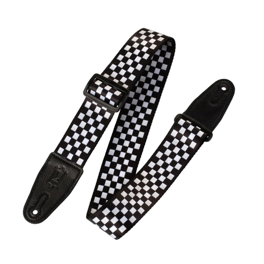 Polyester Guitar Strap - Checkerboard
