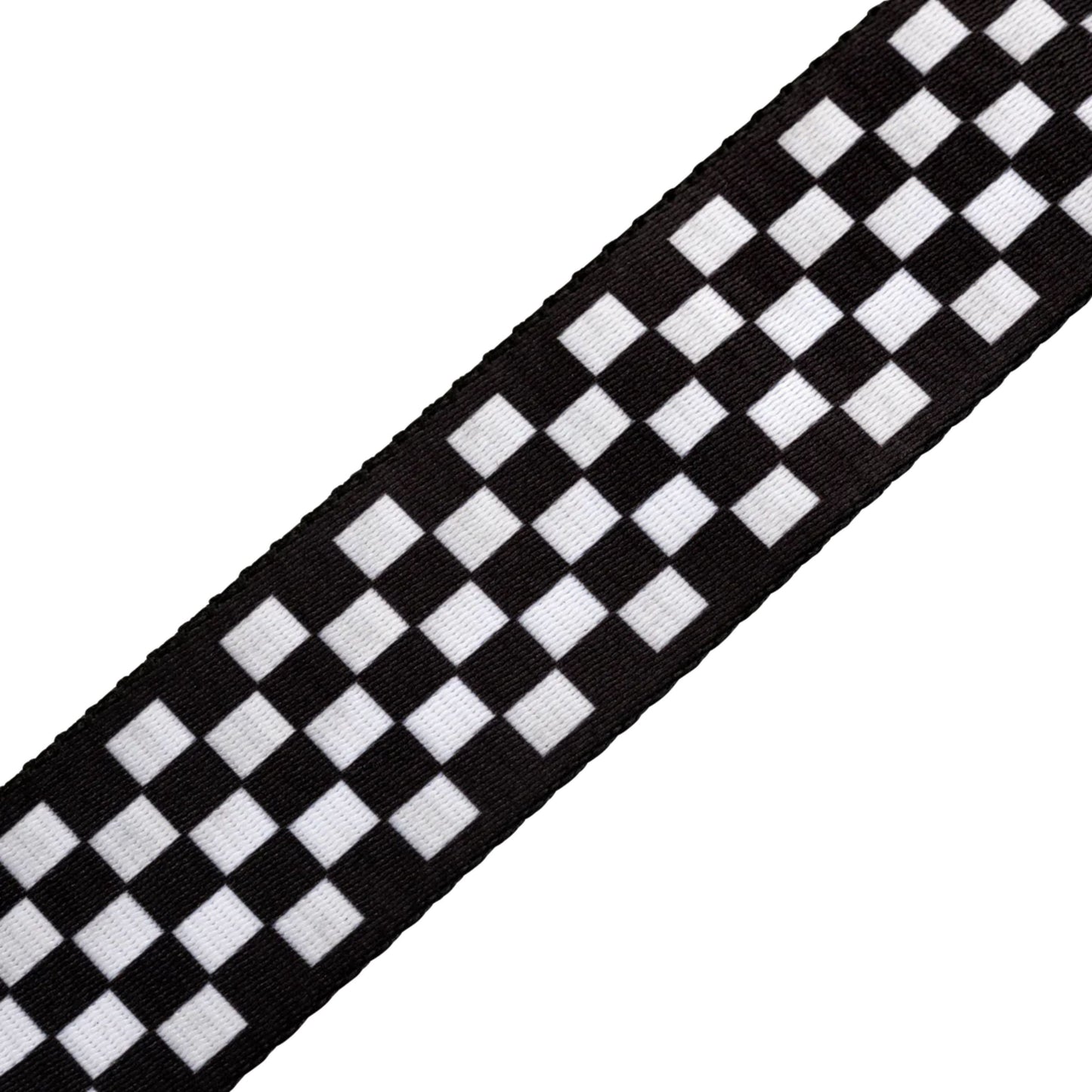 Polyester Guitar Strap - Checkerboard