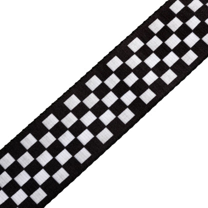 Polyester Guitar Strap - Checkerboard
