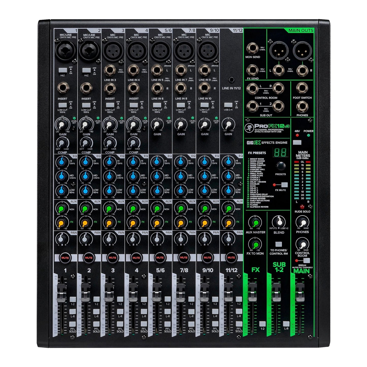 ProFX12v3 Analog Mixer