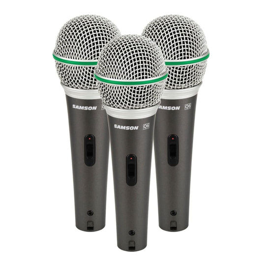 Q6 Dynamic Microphone (3-Pack)