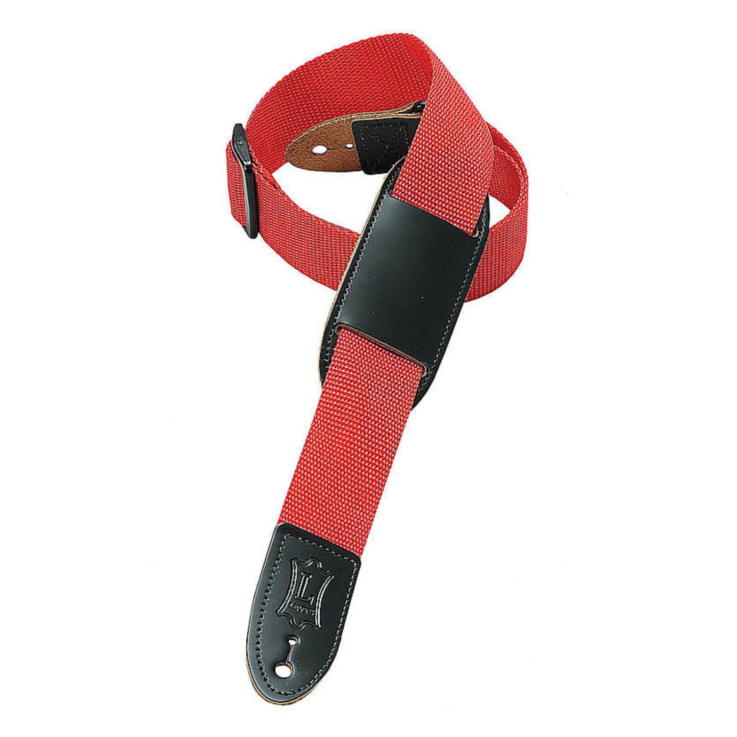 Guitar/Ukulele Strap - Red/Black Ribbon