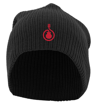 Guitar Swirl Slouchy Beanie