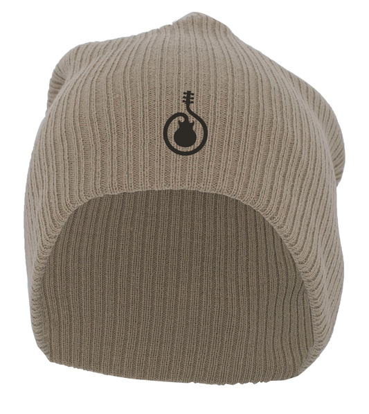 Guitar Swirl Slouchy Beanie