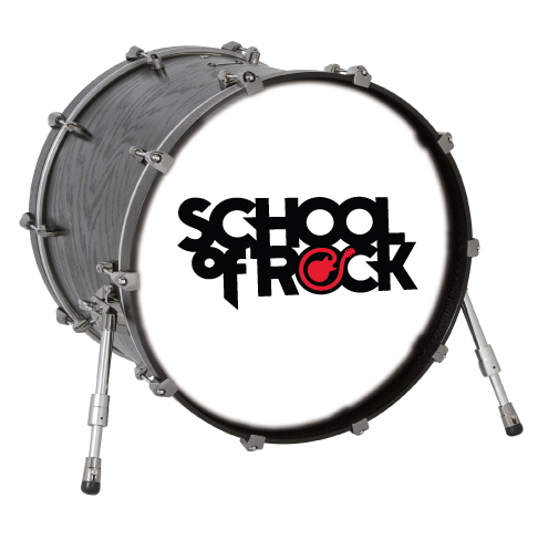 School of Rock Drum Head 22"