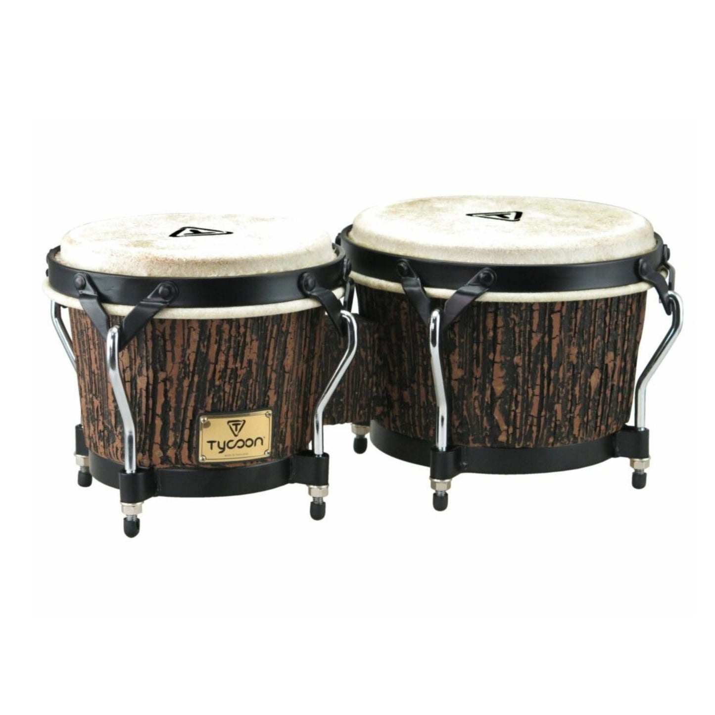 Supremo Select Series 7" & 8-1/2" Bongos - Lava Wood Finish