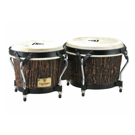 Supremo Select Series 7" & 8-1/2" Bongos - Lava Wood Finish