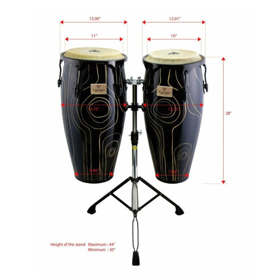 Supremo Select Series 10" & 11" Congas - Cyclone