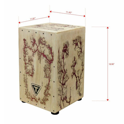 Supremo Select Series Cajon - Crimson Willow