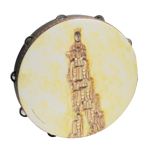 Valencia Alessandra Belloni Tambourine - 16“ Diameter, Single Row