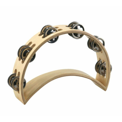 Wooden Moon Tambourine