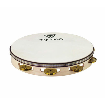 Single Row Headed Wooden Tambourine