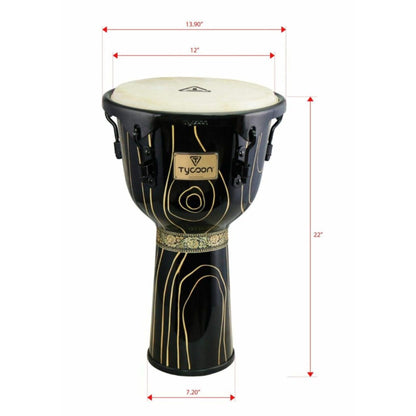 Supremo Select Series 12" Djembe - Cyclone