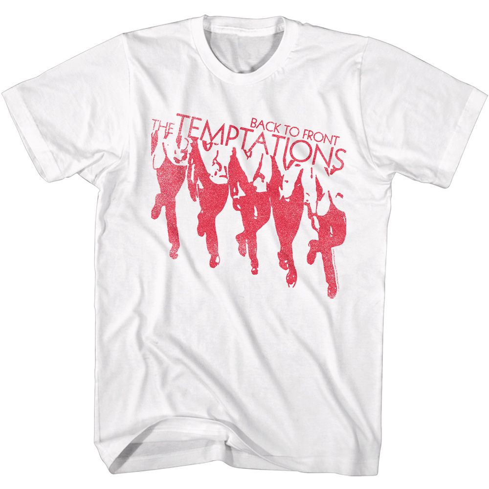 The Temptations Back To Front Adult T-Shirt