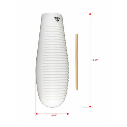 White Plastic Guiro