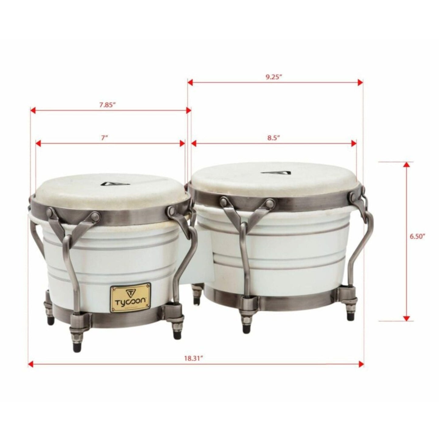 Signature Pearl Series 7" & 8-1/2" Bongos